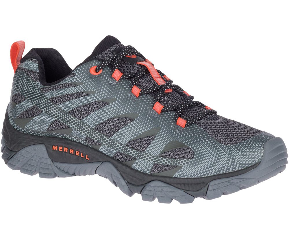Tenis Homem - Merrell Moab Edge 2 Wide Width - Cinzentas - UXQ980327